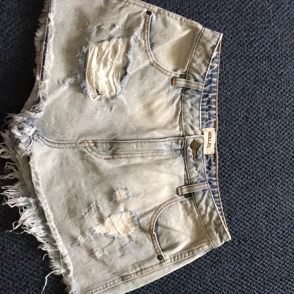 High waisted shorts